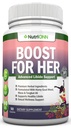 Boost For Her Libido Booster For Women – Activates & Enhances Libido - Mood & Desire Boost - Non-GMO - All Natural Herbal Aphrodisiac - Con Horny Goat Weed, Maca, Tongkat Ali & Tribulus - 90 Capsules