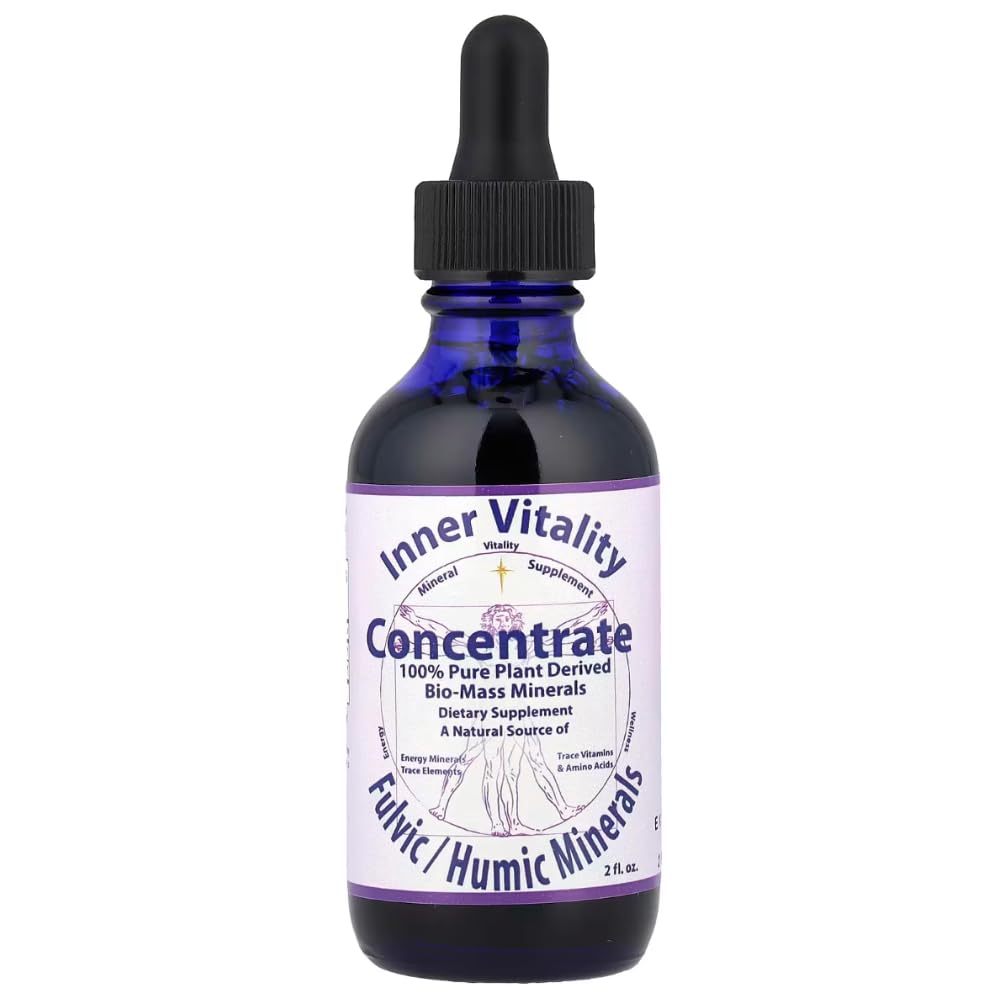 Vitalidad interna, concentración, minerales húmicos y fúlvicos, 2 oz