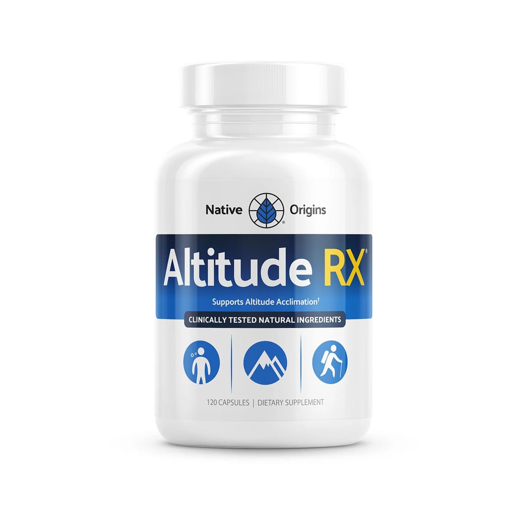 Complejo OxyBoost. Fórmula de Altitud para Acclimación a Viajes de Esquí o Montaña con Vitamina C, Ácido Lipoico alfa (60 Servimientos)...