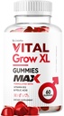 Vital Grow XL Male Gummies - Mangas de rendimiento masculino 1050MG Vital GrowXL Blend, Vital Growth Gummy Advanced Formula, 60 Gummies para 1 Mes
