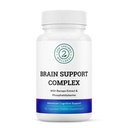 Complejo de Apoyo al Cerebro - Suplemento Cognitivo Avanzado con Ginkgo Biloba, Bacopa Monnieri, Phosphatidylserine, Huperzine-A, St. John's Wort - 30 Ct