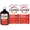 Geritol Vitamina Líquida y Suplemento de Hierro, Apoyo Energético, Contiene Alta Potencia B-Vitamins e Hierro, Tasting agradable, Fácil de Tragar, Sin Dulces Artificiales, No GMO, 12 Oz, 2 Pack