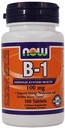 Ahora Alimentos: B-1 Nervous System Health 100 mg, 100 pestañas (6 pack)