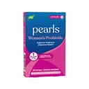 Manera de la naturaleza Perlas probióticas de las mujeres, apoya la salud vaginal y digestiva*, 1 billón de culturas vivas, protege contra el rubor y el estreñimiento ocasional*, Softgels fácil de cambiar, 30 cuenta