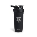 Smartshake Refuerzo Acero Inoxidable Harry Potter Hogwarts Crest Shaker Bottle (900 ML /30oz) Silencio Resistencia a la Luz Resistencia Deportiva Shaker Botella con una tapa suave ¦