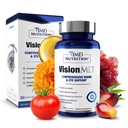 1MD Nutrition VisionMD Eye Vitamin CARMIS - Complemento de ojos para adultos - con OptiLut Lutein & Zeaxanthin - Apoya Vision Health Care, Everyday Eye Strain, " Ojo seco ocasional - 30 Softgels