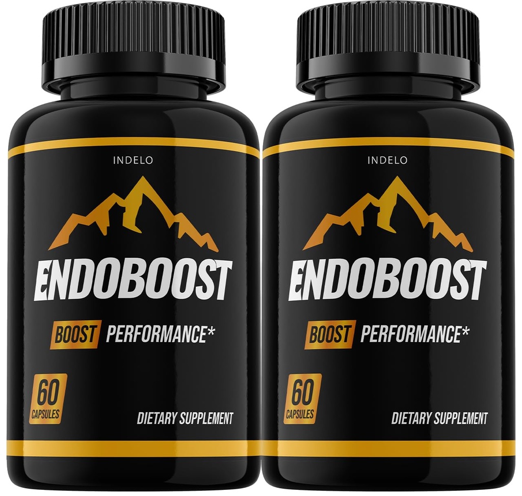 Endoboost for Men, Endo Boost Advanced Performance Supplements, Endoboost Performance, Endobost Reviews Hombre (2 Pack - 120 Capsules)