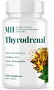 Programas de salud de MICHAEL Naturopathic Thyrodrenal - 120 cápsulas veganas - Apoya la salud tiroidea y arenal - con vitamina C - 60