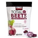 Factor de fuerza Hojas suaves con Beetroot, Nitrates, L-Citrulline, Extracto de Grapeseed y Antioxidantes, Suplemento de energía saludable con ingredientes de élite, Superalimentos de salud cardíaca, 60 Chews