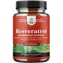 Suplemento de Resveratrol Juvenil - Resveratrol Capsules con AMPK Activador para Salud Celular & Vitalidad - AMPK Metabólica Activador para Metabolismo Boost " Eficiencia Celular - 60 Cuenta