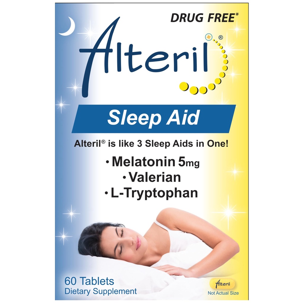 Alteril - Ayuda al sueño Todo Natural - 60 Tabletas