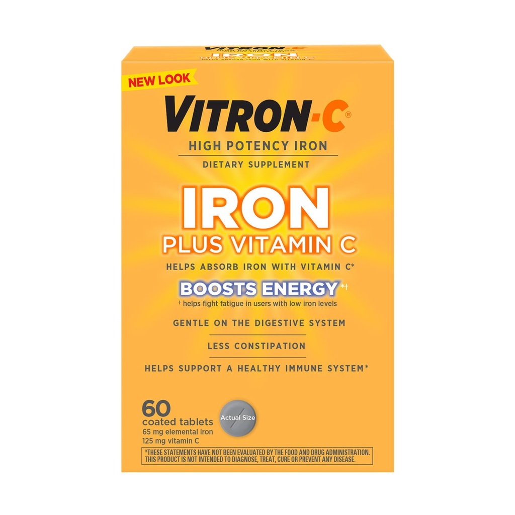Vitron-C Multivitamina Tablet 63736012301 1 Botella, 60 por Botella