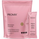 ProMix Nutrition Electrolytes Powder Hydration Packets - Himalayan Pink Salt, Magnesium, Potassium, Vitamina C - Salted Watermelon, Lightly Sweetened - 30 Servings (Pack of 30)