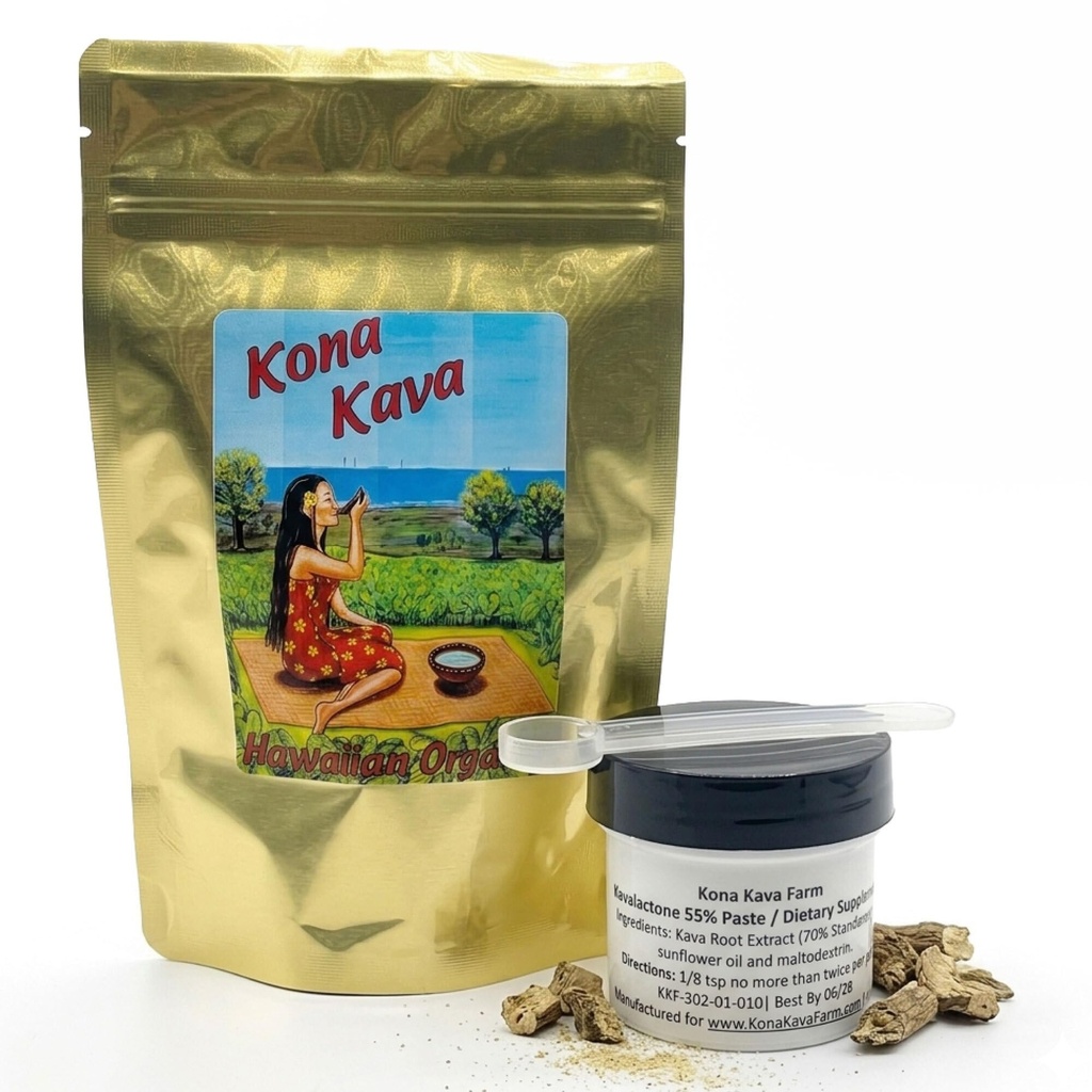 Pasta completa de especias 55% Kavalactone (0,5 oz)