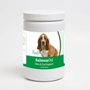 Hierbas saludables Basset Hound Salmon Oil Soft Chews 120 Conde