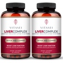 VITASEI Liver Cleanse Detox &amp; Repair, Liver Complex W/Milk Thistle Extract, Garcinia, Curcumin C3, Support Herbal Dietary Supplement, Detox Formula for Women &amp; Men, 60 Capsule (Pack of 2)
