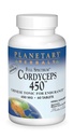 Hierbales planetarios Cordyceps de espectro completo 450 mg, 60 Cuenta