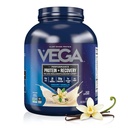 Vega Sport Vegan Protein Powder + Recuperación - 30g Proteína basada en la planta por Serving, Vanilla, 45 Servimientos, 5g BCAAs, Probióticos, NSF certificado, Para Shakes & Smoothies, 4.1lbs (Paquete May Vary)