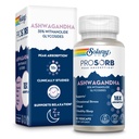 SOLARAY Ashwagandha Capsules 18X Absorción - Ashwagandha Root and Leaf Extract 240 mg - Occasional Stress Relief and Mood Support Supplement - Vegan, 60-Day Guarantee - 30 Servings, 30 VegCaps