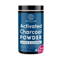 Charcoal House Detox &amp; Cleanse USP Medical Grade Coconut Shell Activated Charcoal Powder for Natural Cleanse & Health - With High Adsorptive & Fast Acting Capacity - 12 oz - 1 Qt