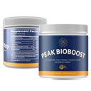 Peak BioBoost - Suplemento de fibra prebiótica - Suplementos nutricionales sin sabor - Powder prebiótico fácil de resolver - Sin gluten, soya o lácteo - 1 mes de suministro - 30 servicios