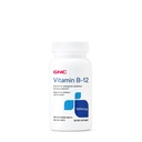 GNC Vitamina B-12 500mcg, apoya la producción de energía, 100 Tablets
