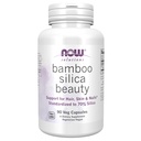 AHORA Soluciones alimentarias, Bamboo Silica Belleza, Apoyo para el cabello, Esquí & uñas, Estándarizado al 70% Silica, 90 cápsulas de veg
