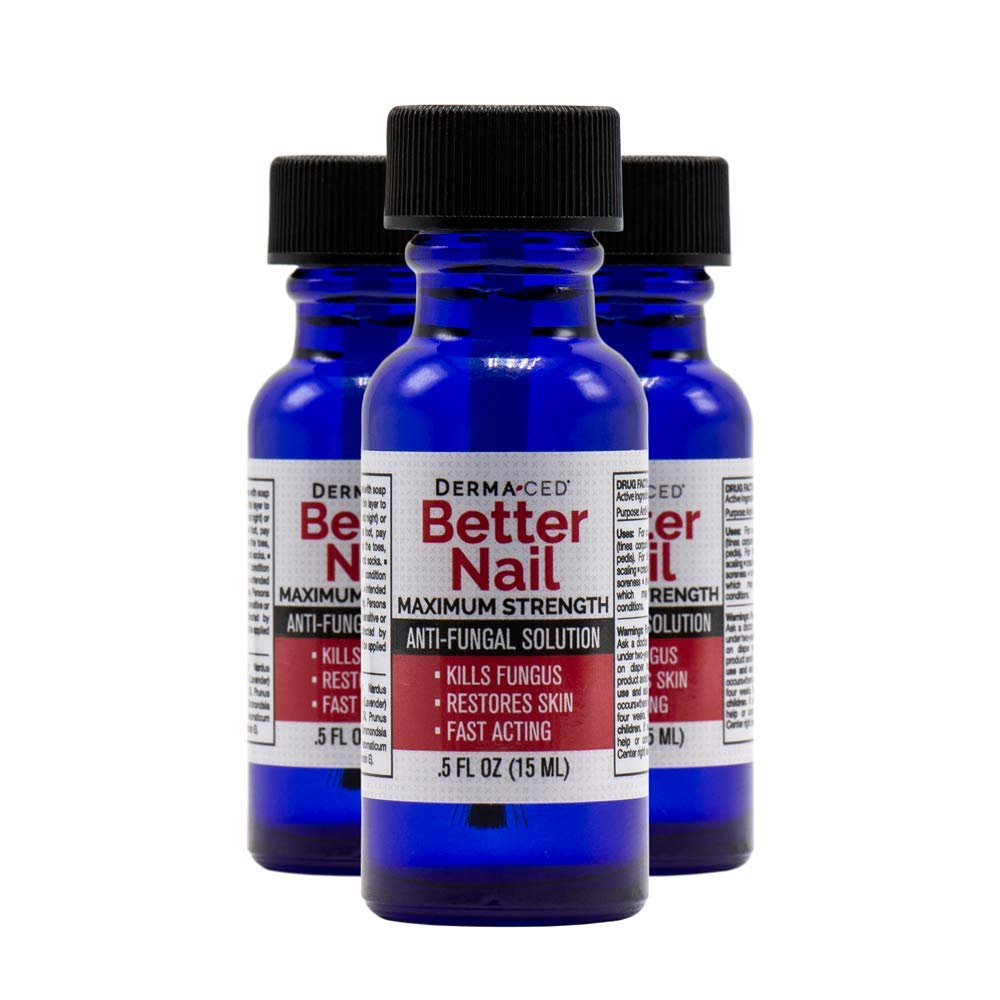 Mejor uñas - Tratamiento para hongos bajo " Alrededor de la bobina - Máxima fuerza 25% Solución para soporte de uñas - Restablecimiento de uñas