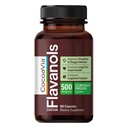 CocoaVia Heart & Brain Supplement, 30 Day, Cocoa Flavanol Extract, Memory & Circulation Booster, Nitric Oxide, Boost Oxygen & Energy, Plant Based, Gluten Free, Vegan, 60 cápsulas