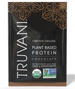 Truvani Vegan Pea Protein Powder Silencio Chocolate Silencio 20g Org Orgánica Proteína basada en plantas Silencio 1 Servir Silencioso Silencioso Gluten &amp; Dairy Gratis Silencio Bajo Carb Silencio No Añadido Sugar