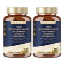 Totaria NMNH (Dihydronicotinamide Mononucleotide), NMNH Suplemento w/Niacinamide (Vitamin B3), Quercetin, Trans-Resveratrol, Support NAD+, Anti-Aging, Skin Cell Health & Energy, 240 Count