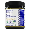 Premier Research Labs Premier Fermented Beets - Beet Root Powder Fermented, Organic Fermented Beets for Men &amp; Women, Beetroot, Nitrates, Blood Pressure Support, USDA Organic - 6.3 Oz Jar