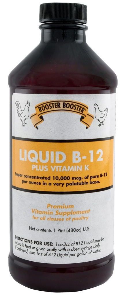 Booster B-12 Liquid, 16 onzas
