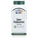 21st Century Saw Palmetto, 450 mg, 200 cápsulas vegetarianas