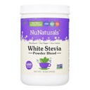 NuNaturals White Stevia Powder Blend, Sustituto de Azúcar de base vegetal, Cero Calorie Sweetener, 12 oz