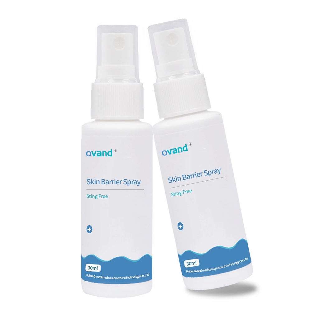60ml Ostomy Skin Barrier Spray, No-Alcohol No-Sting Ostomy Care Skin Barrier Spray Colostomía Suministros Accesorios