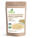 Orgánica Ashwagandha Root Powder - 1.10 lbs (17.64 oz)