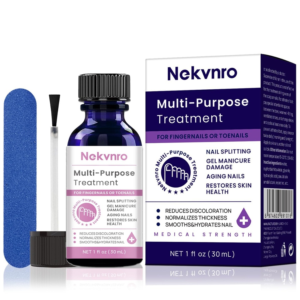 Tratamiento Extra Strength Nail Fungus - Solución efectiva Toenail Fungus para resultados rápidos - Fórmula avanzada para uñas saludables &amp; uñas.