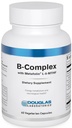 Douglas Laboratories B-Complex with Metafolin - Suplemento integral de vitamina B - Energy & Brain Health Support* - Con Folate, Biotin " Thiamin - Non-GMO - 60 cápsulas vegetarianas