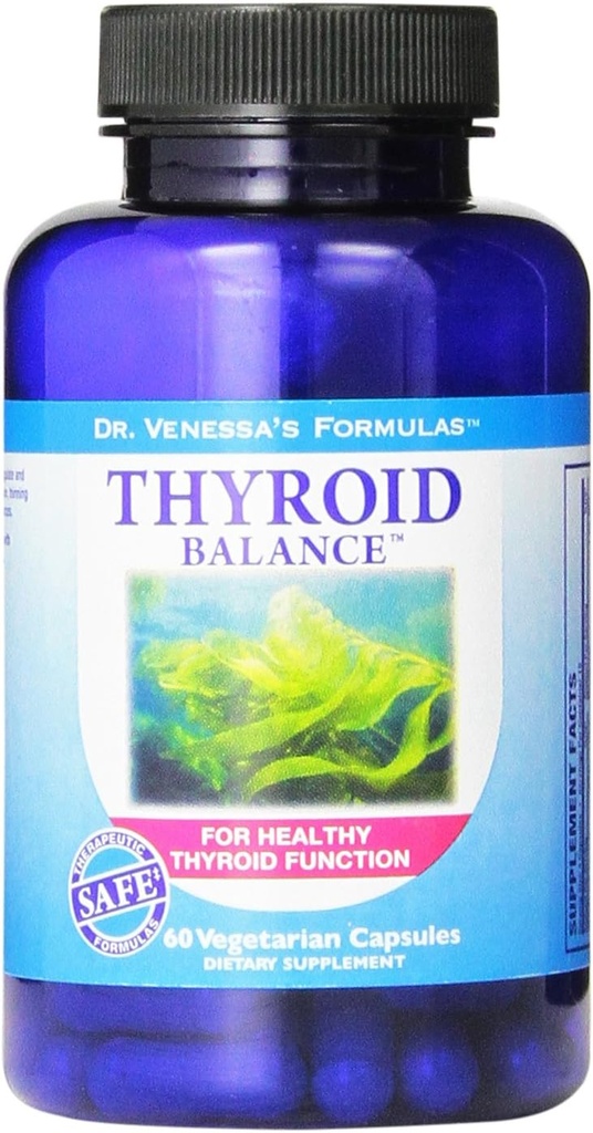 Las Fórmulas del Dr. Venessa Balance de Tiroides, 60 Conde