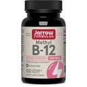 Jarrow Formulas® Methyl B-12 Tablets, 500 mg, Dietary Supplement for Cellular Energy Production and Brain Health Support, 100 Cherry Flavor Chewable Tablets, 100 Day Supply