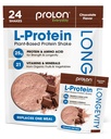 Prolon Longevity Plant Based Protein Powder ← Muscle Synthesis " Repair, Healthy Aging, Boost Performance ← Vitaminas, Gluten Free, Amino Acids, Antioxidantes latitud 25g of Protein  durable Chocolate, 24 Packets