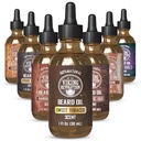 Vikingo Revolución Sweet Tobacco Beard Oil for Hombres - Natural Mens Beard Oil with Argan Oil and Jojoba Oil - Beard Softener, Strengthenings and Moisturizes - Beard Conditioner for Men (Sweet Tobacco,1Pack)
