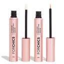 Lash &amp; Brow Growth Bundle – Hormon-Free Enhancer for Longer Lashes & Fuller Brows – Vegan, Natural &amp; Gentle Serum Duo for 24/7 Nourishment & Strengthening [2x 0.10 fl. oz / 3ml]