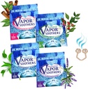 Nasal Dilator Clips, Cool & Easy Breathing Under Your Mask, 4-Scent Variety Pack (Peppermint, Wintergreen, Cinnamon, Lavender), 8 Conde, Instant Nasal Congestion Relief, Drug-Free