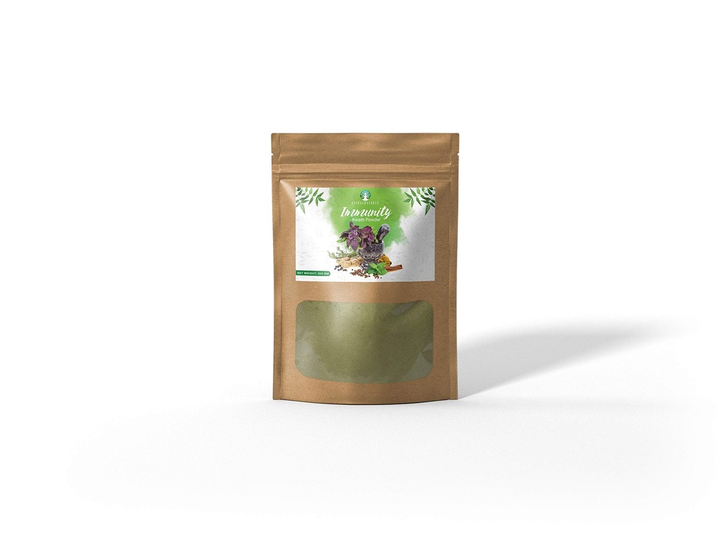 Immunity Kwath 100 Gm con hierbas naturales Giloy Ashwagandha Mulethi, Kadha, Kaadha 100 Gm