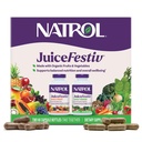Natrol JuiceFestiv, Vitaminas y Suplementos para la Nutrición " Well-Being, Antioxidantes para la Salud Celular, 60 cápsulas (2-Count), hasta un suministro de 30 días