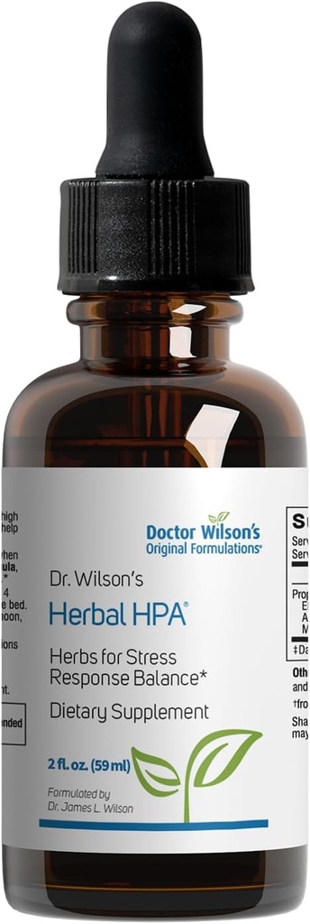 Herbal HPA 2 Ounces Herbs Adaptogenic para el soporte adrenal y uso diario