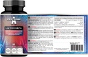 HEGEMONIA DE APOLLO Lactoferrin+ 100 mg - con vitamina C y Arabinogalactan - 60 cápsulas vegas - 2 mes de suministro - para la inmunidad mejorada y absorción de hierro