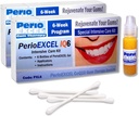 SDC - PerioEXCEL IQ6 DuoPack Cuidado intensivo Kit de terapia de goma de 12 semanas con CoQ10 Gum Gel